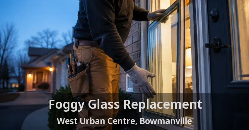Foggy Glass Replacement West Urban Centre, Bowmanville - ON