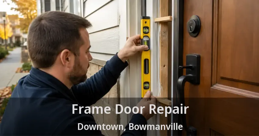 Frame Door Repair Downtown, Bowmanville - ON