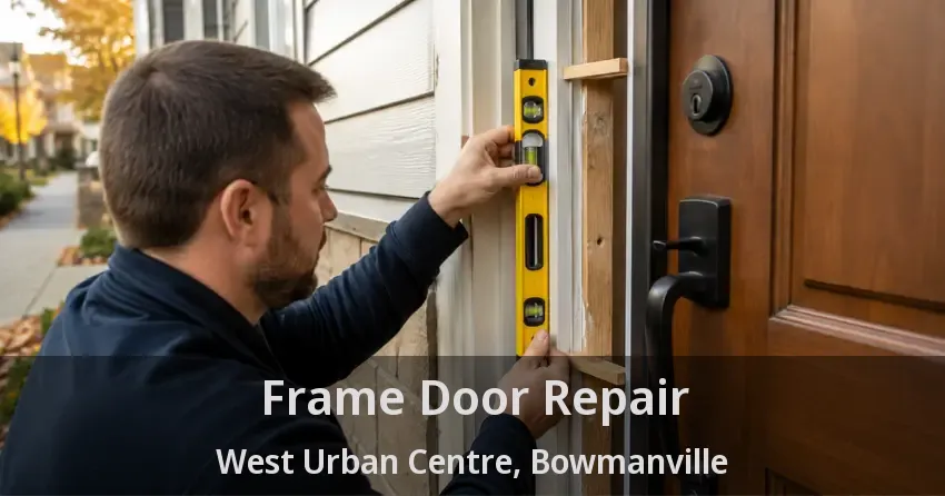 Frame Door Repair West Urban Centre, Bowmanville - ON