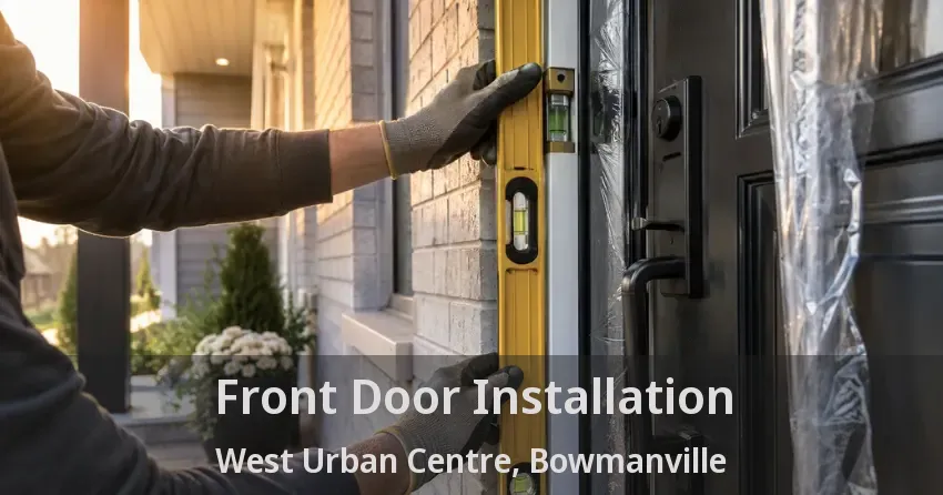Front Door Installation West Urban Centre, Bowmanville - ON