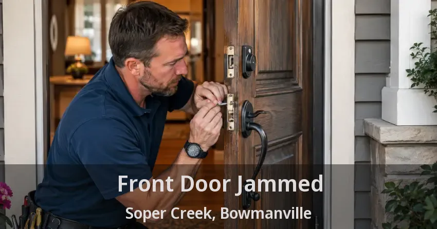 Front Door Jammed Soper Creek, Bowmanville - ON
