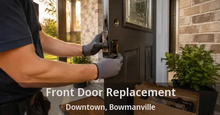 Front Door Replacement Downtown, Bowmanville - ON