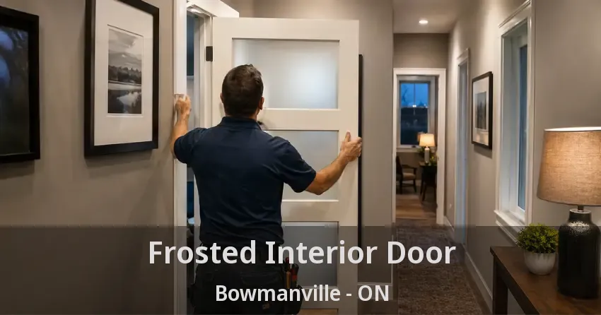 Frosted Interior Door Bowmanville - ON