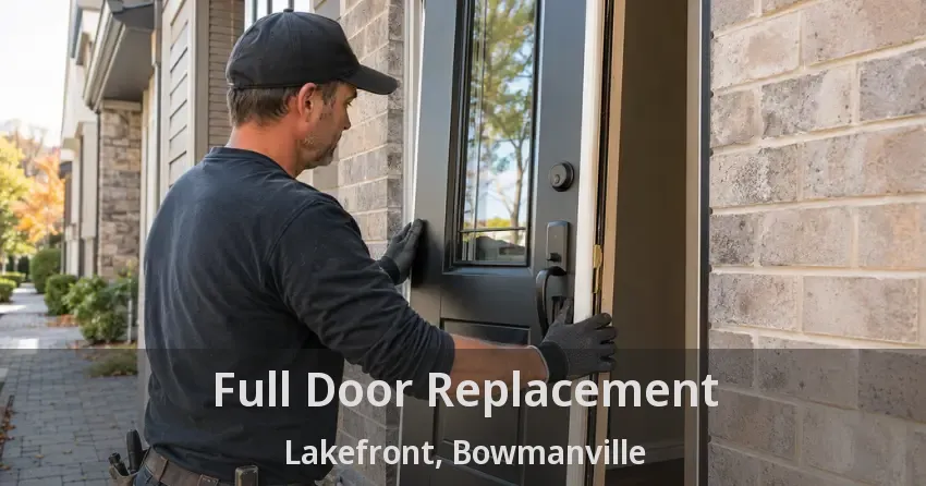 Full Door Replacement Lakefront, Bowmanville - ON