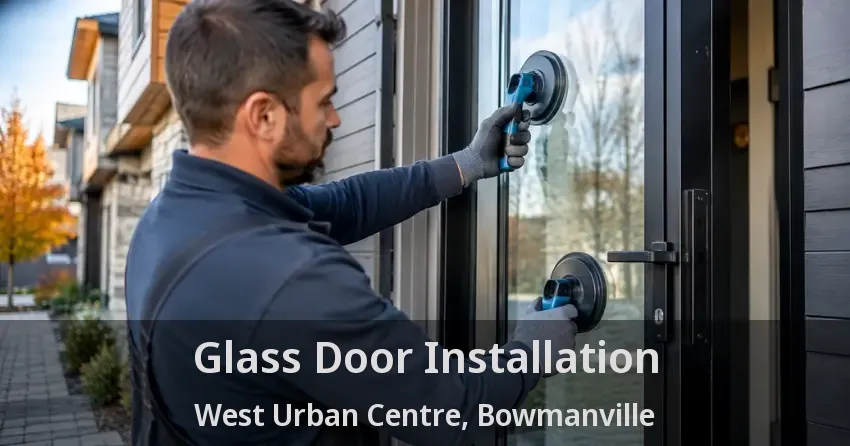 Glass Door Installation West Urban Centre, Bowmanville - ON