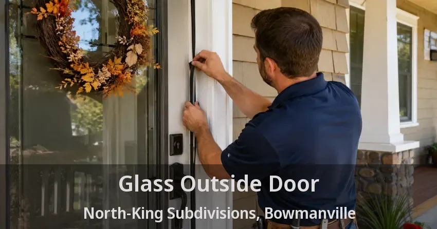 Glass Outside Door North-King Subdivisions, Bowmanville - ON