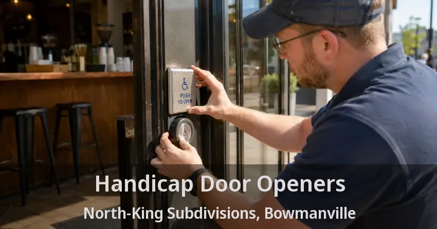 Handicap Door Openers North-King Subdivisions, Bowmanville - ON