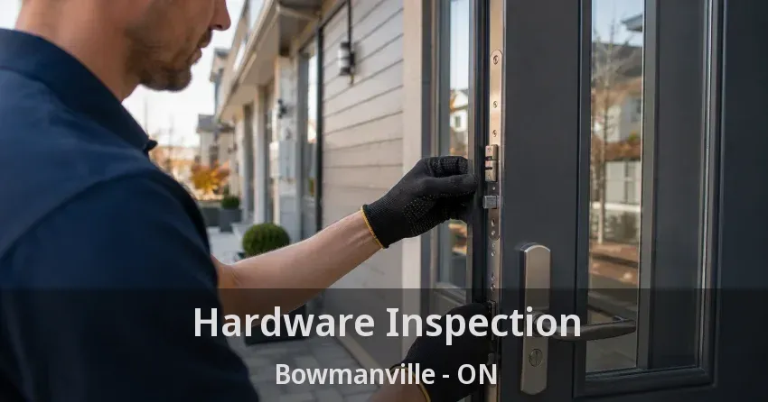 Hardware Inspection Bowmanville - ON
