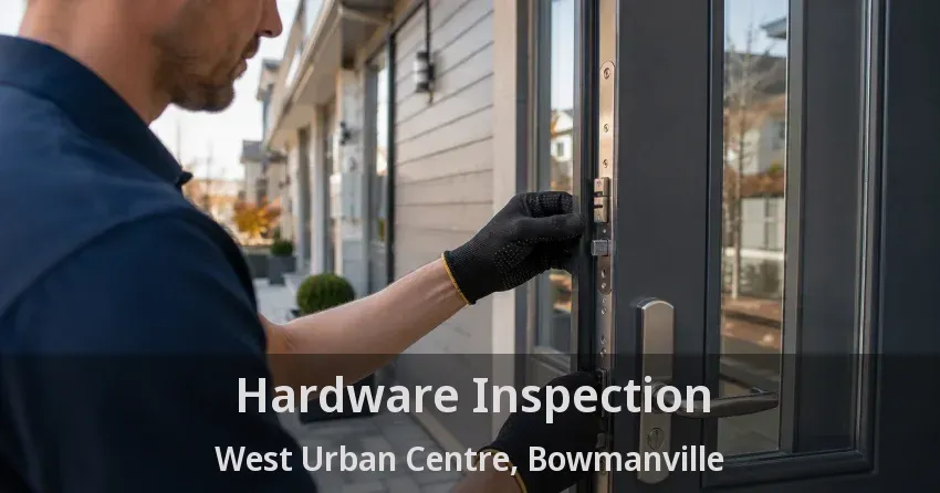 Hardware Inspection West Urban Centre, Bowmanville - ON