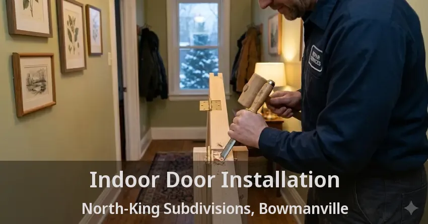 Indoor Door Installation North-King Subdivisions, Bowmanville - ON