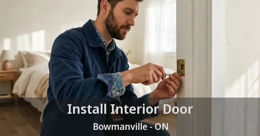 Install Interior Door Bowmanville - ON