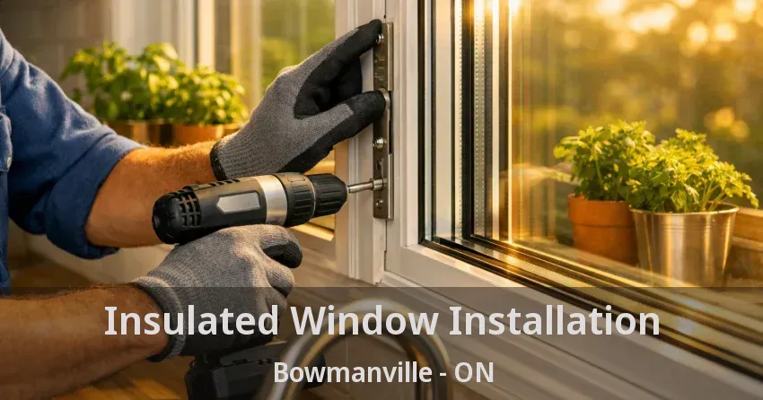 Insulated Window Installation Bowmanville - ON