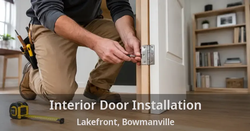 Interior Door Installation Lakefront, Bowmanville - ON