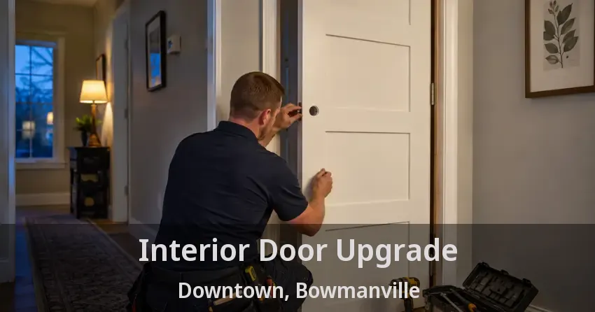Interior Door Upgrade Downtown, Bowmanville - ON