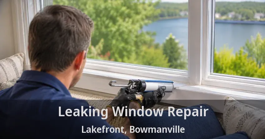 Leaking Window Repair Lakefront, Bowmanville - ON