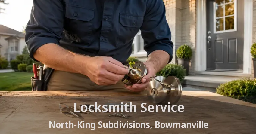Locksmith Service North-King Subdivisions, Bowmanville - ON