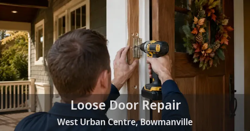 Loose Door Repair West Urban Centre, Bowmanville - ON