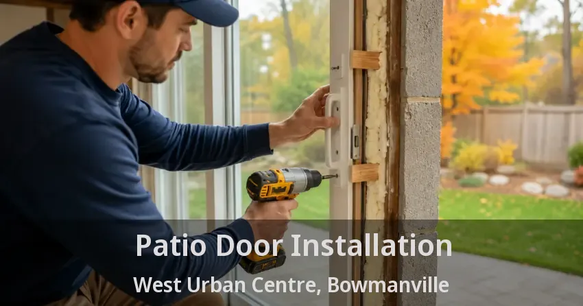 Patio Door Installation West Urban Centre, Bowmanville - ON