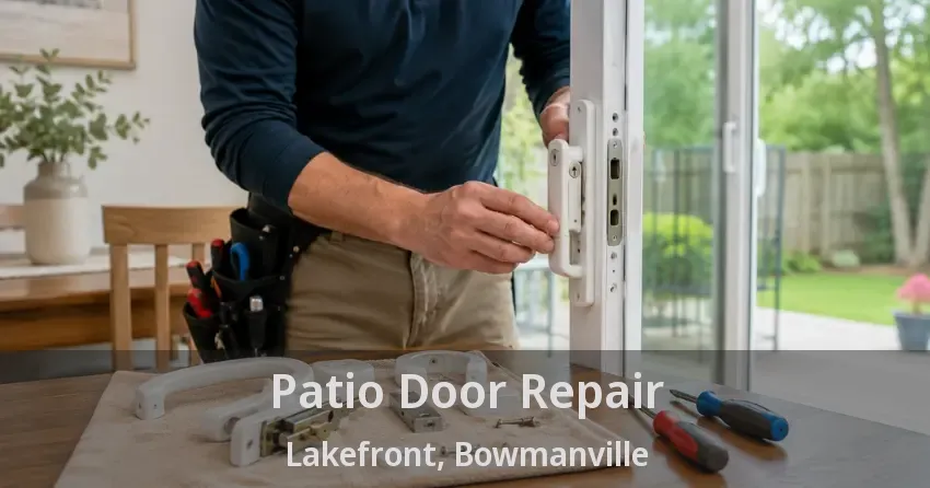 Patio Door Repair Lakefront, Bowmanville - ON