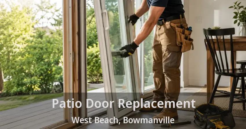 Patio Door Replacement West Beach, Bowmanville - ON