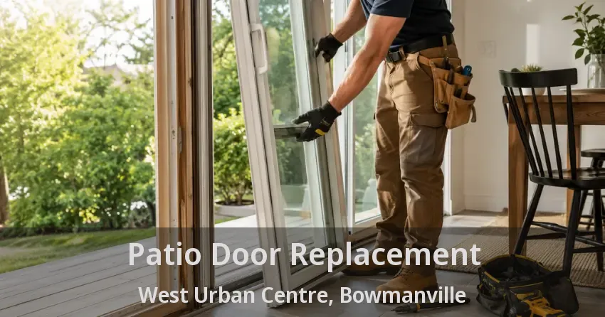 Patio Door Replacement West Urban Centre, Bowmanville - ON