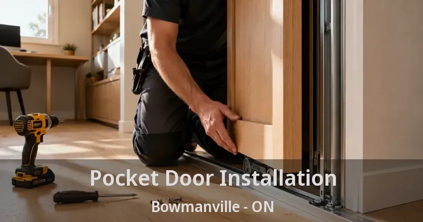 Pocket Door Installation Bowmanville - ON