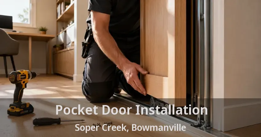 Pocket Door Installation Soper Creek, Bowmanville - ON