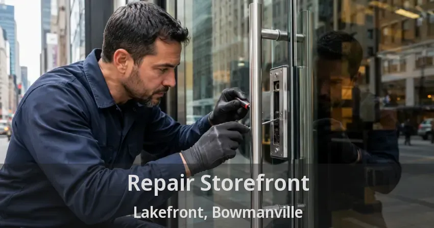 Repair Storefront Lakefront, Bowmanville - ON