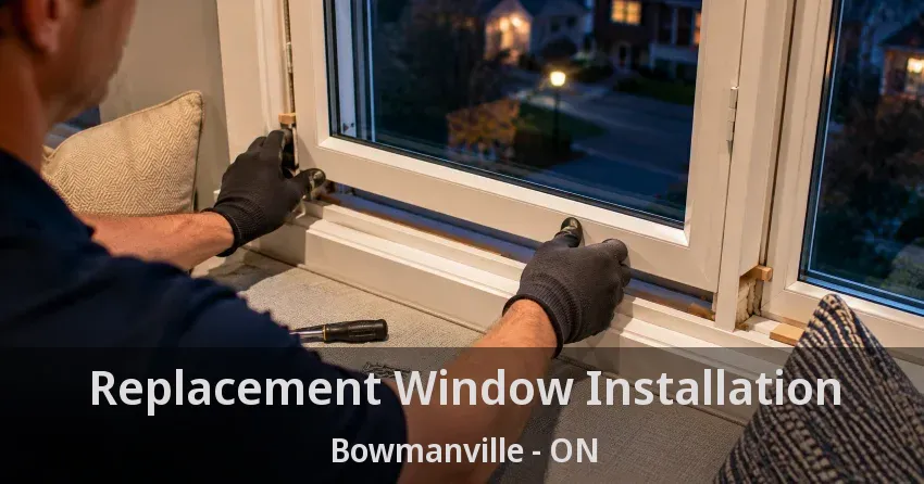 Replacement Window Installation Bowmanville - ON