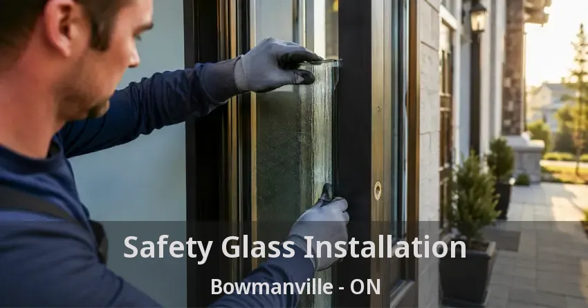 Safety Glass Installation Bowmanville - ON