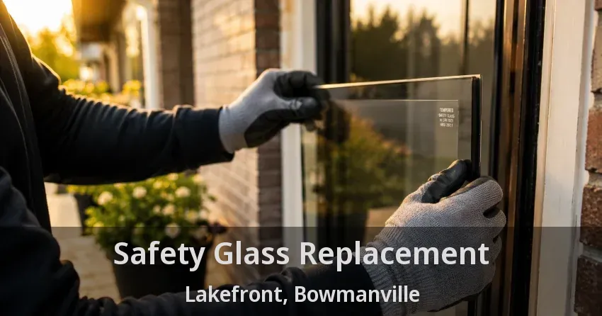 Safety Glass Replacement Lakefront, Bowmanville - ON