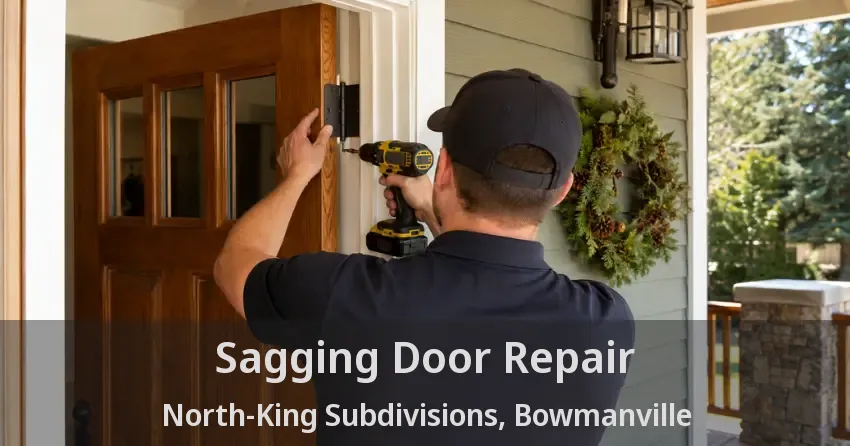 Sagging Door Repair North-King Subdivisions, Bowmanville - ON