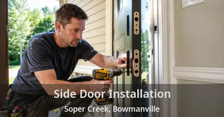 Side Door Installation Soper Creek, Bowmanville - ON