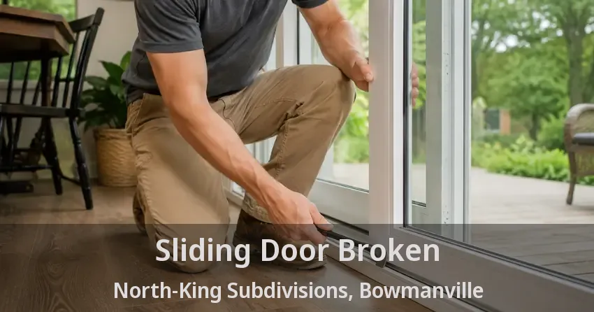 Sliding Door Broken North-King Subdivisions, Bowmanville - ON