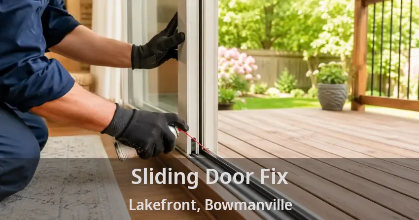 Sliding Door Fix Lakefront, Bowmanville - ON