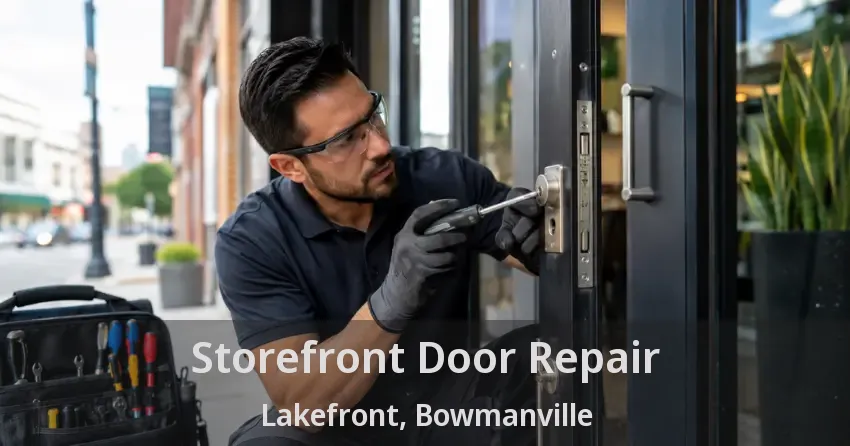 Storefront Door Repair Lakefront, Bowmanville - ON Storefront Door Repair Lakefront, Bowmanville - ON