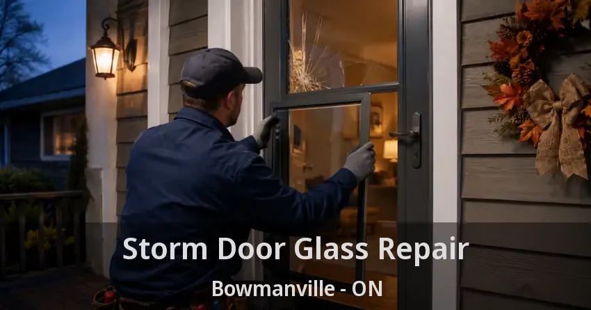 Storm Door Glass Repair Bowmanville - ON