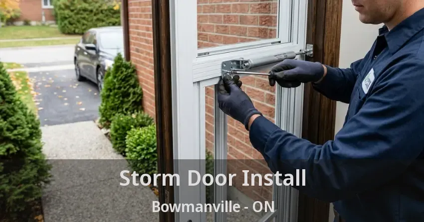 Storm Door Install Bowmanville - ON