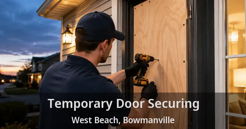 Temporary Door Securing West Beach, Bowmanville - ON