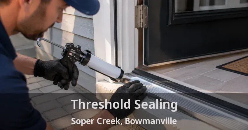Threshold Sealing Soper Creek, Bowmanville - ON