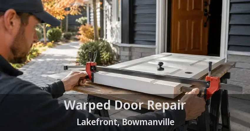 Warped Door Repair Lakefront, Bowmanville - ON