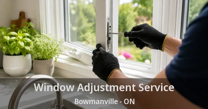Window Adjustment Service Bowmanville - ON