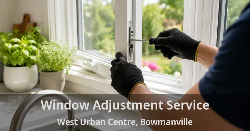 Window Adjustment Service West Urban Centre, Bowmanville - ON