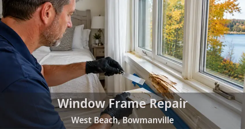 Window Frame Repair West Beach, Bowmanville - ON