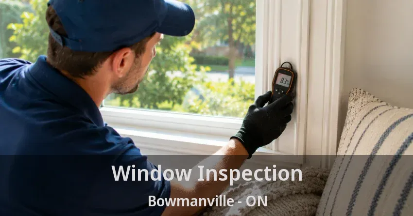 Window Inspection Bowmanville - ON