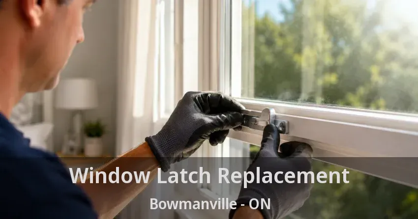 Window Latch Replacement Bowmanville - ON