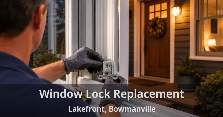 Window Lock Replacement Lakefront, Bowmanville - ON