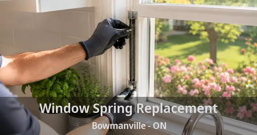 Window Spring Replacement Bowmanville - ON