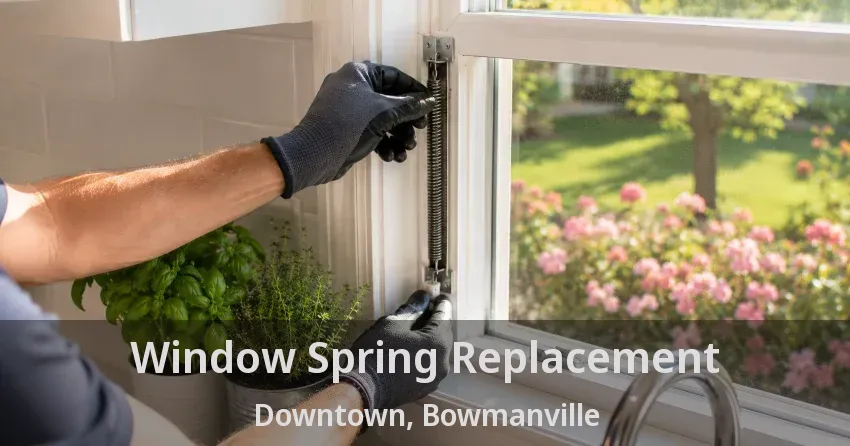 Window Spring Replacement Downtown, Bowmanville - ON