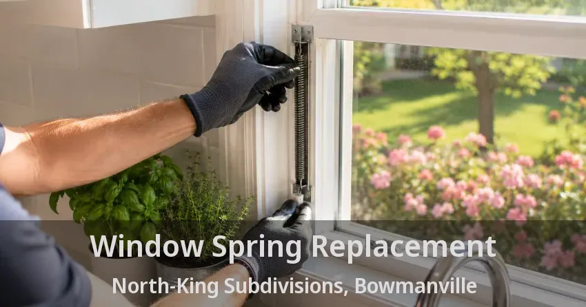 Window Spring Replacement North-King Subdivisions, Bowmanville - ON